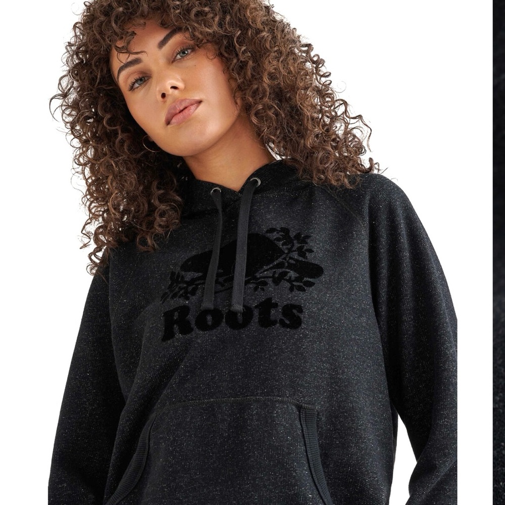 Roots Canada Original Kanga Hoody - Black Pepper - Picture 2 of 6